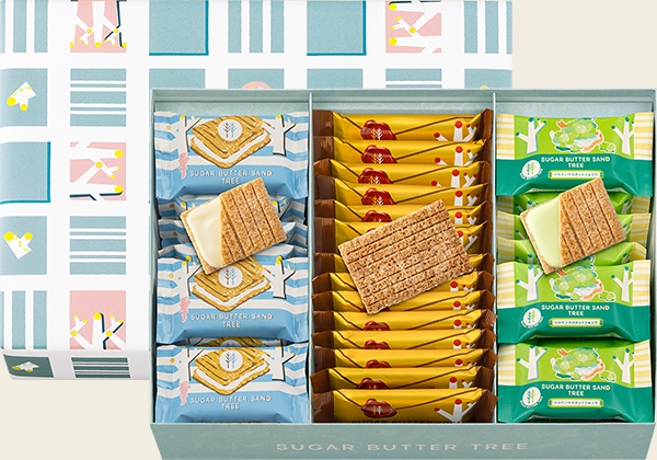 お菓子 手土産 シュガーバターの木 セット シュガーバターの木＞シュガーバターの木 コレクション 21個入 1箱