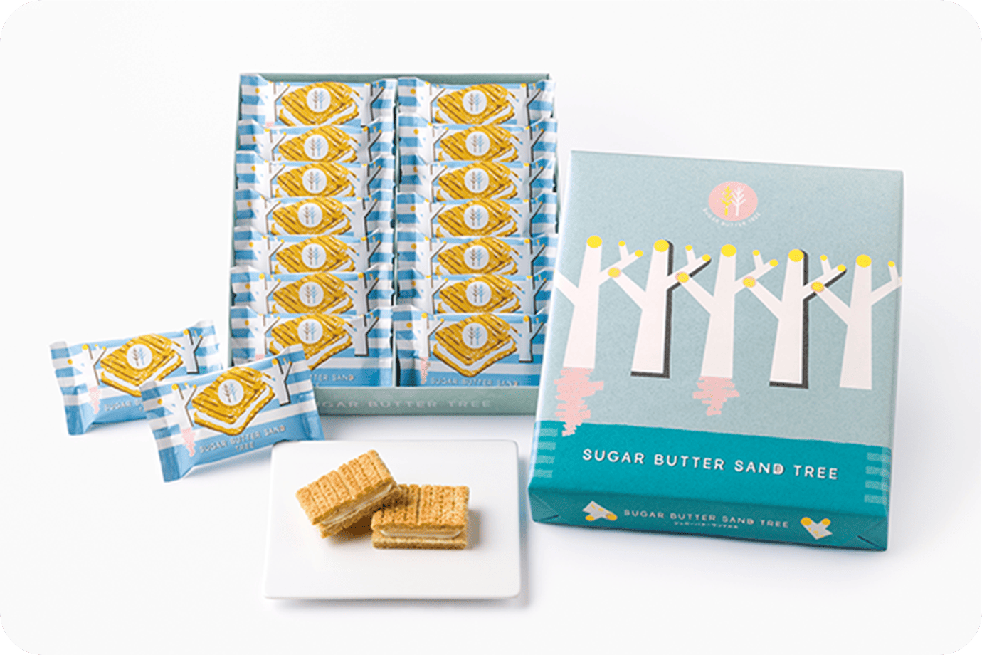 シュガーバターサンドの木ラインナップ
