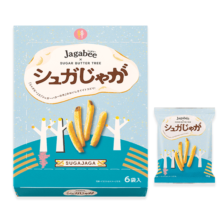 シュガーバターの木×Jagabee シュガじゃが 公式画像